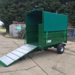 Armstrong & Holmes 2 Tonne Horse Muck Trailer in Green
