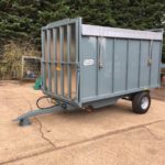 Armstrong & Holmes 4 Tonne Horse Muck Trailer in Grey